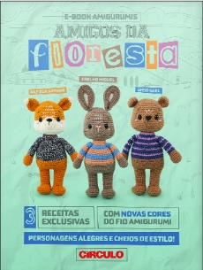 E-book Amigurumis Amigos da Floresta